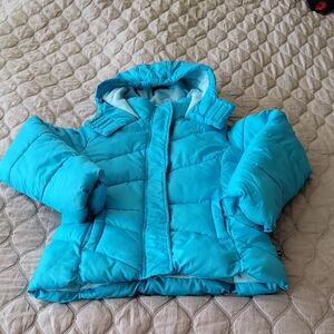 CB Sports Arctic Weather Protection Kids Blue Puffer Jacket
